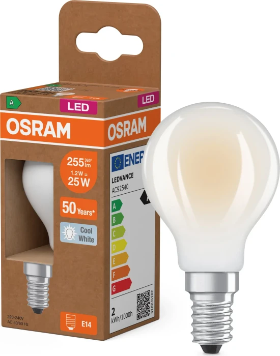 Osram Ledvance Superstar+ Classic P FIL 25 1.2W/840 E14