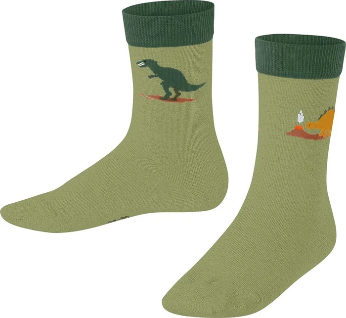 Falke Dinosaurs Socken ferngreen (Junior)