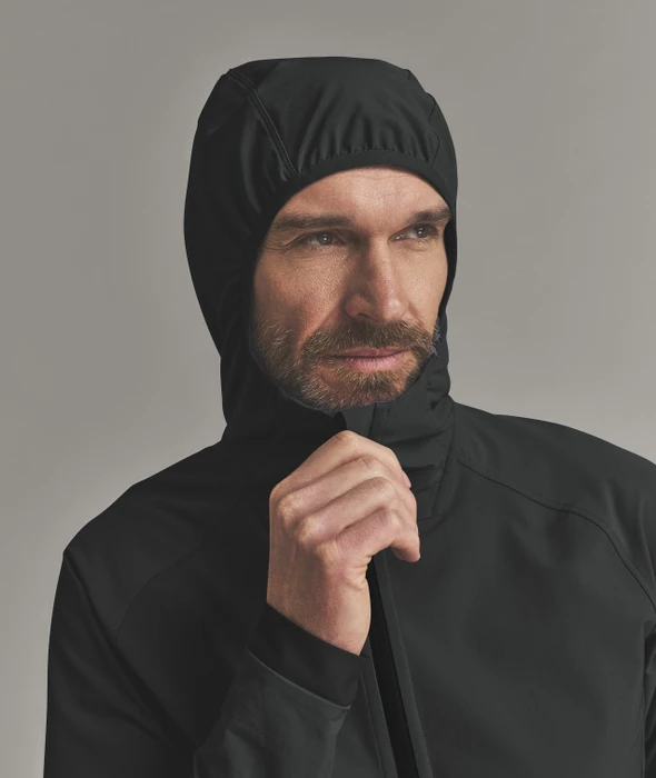Ortovox Venet Softshell Hooded Funktionsjacke black raven (Herren)