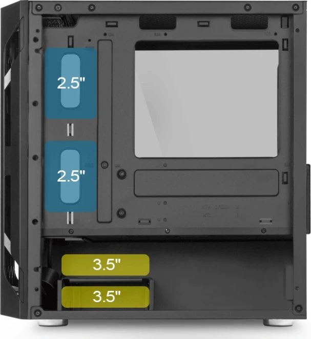 SilverStone Fara H1M, schwarz