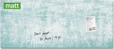 Sigel Artverum Glas-Magnetboard, Turquoise Wall, 130x55cm