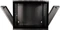 LogiLink Canovate ECO Wandgehäuse 9HE, Sicherheitsglastür, schwarz, 550mm tief Vorschaubild