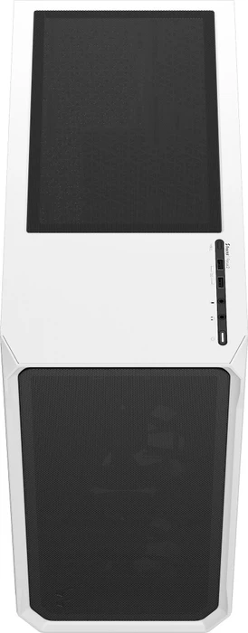 Fractal Design Focus 2, weiß, Glasfenster