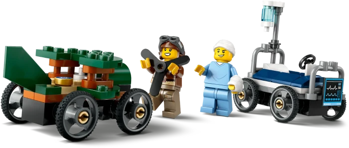 LEGO City - Flugzeug vs. Krankenhausbett