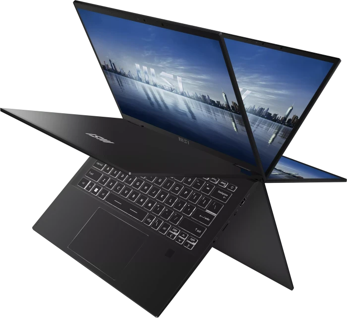 MSI Summit E14 Flip Evo A13MT-289, Ink Black, Core i7-1360P, 16GB RAM, 1TB SSD, DE