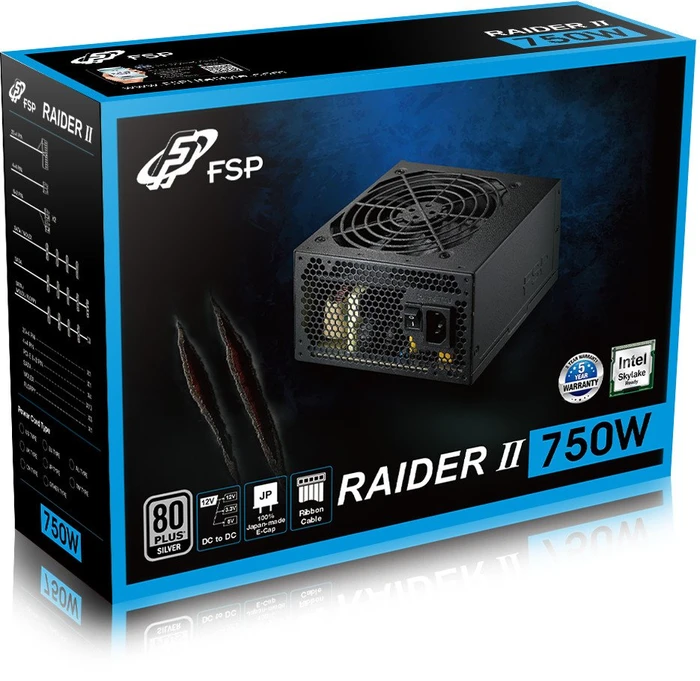 FSP Raider 2 750W, ATX 2.31