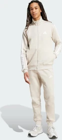 adidas Sportswear Basic 3-Streifen Trainingsanzug beige (Herren)