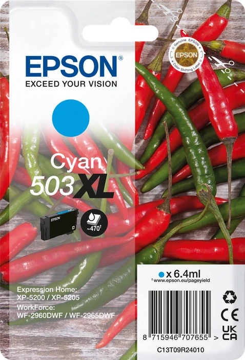 Epson Tinte 503XL cyan