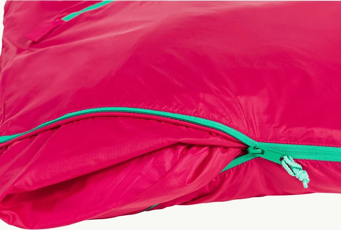 Jack Wolfskin Grow Up Dreamer Mumienschlafsack pink dahlia (Junior)