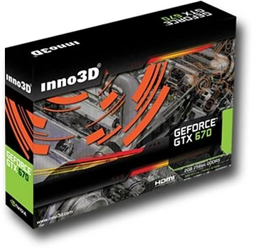 INNO3D GeForce GTX 670 HerculeZ 2000s, 2GB GDDR5, 2x DVI, HDMI, DP