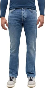 Mustang Michigan Straight mit Button-Fly Jeans blau (Herren)