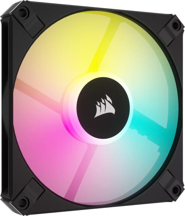 Corsair AF Series iCUE AF120 RGB Slim Twin Pack, schwarz, 120mm, 2er-Pack