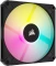 Corsair AF Series iCUE AF120 RGB Slim Twin Pack, schwarz, 120mm, 2er-Pack Vorschaubild
