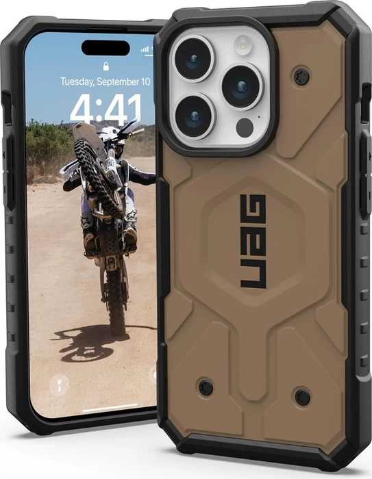 UAG Pathfinder Case with MagSafe für Apple iPhone 15 Pro Dark Earth