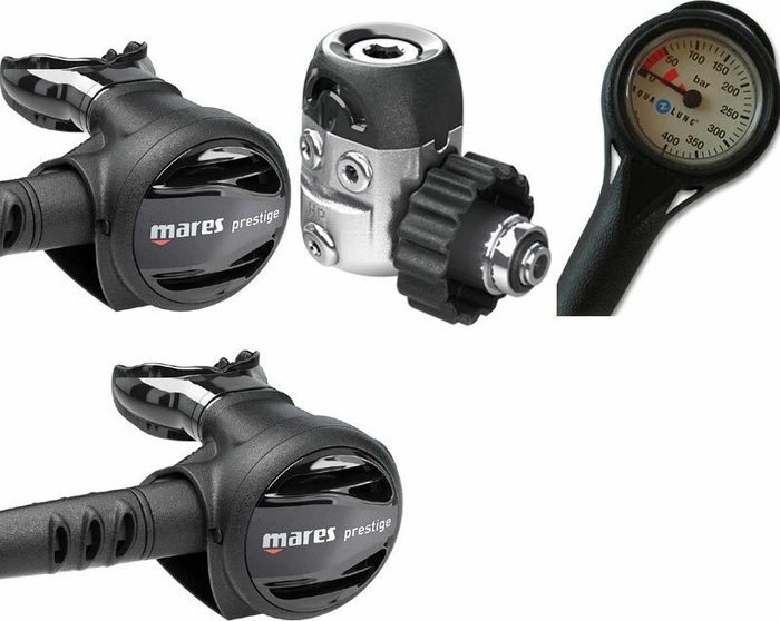 Mares Prestige 12 / Prestige Atemregler mit Oktopus