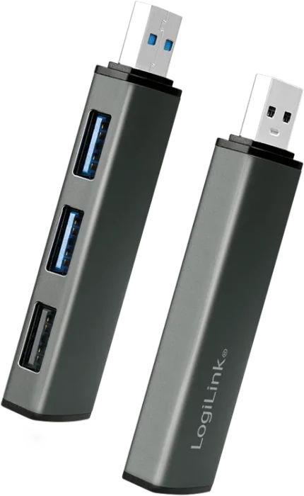LogiLink USB-Hub, 3x USB-A, USB-A 3.0 [Stecker]