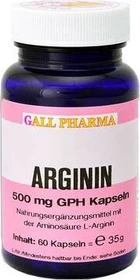 Arginin 500mg GPH Kapseln, 60 Stück