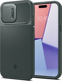 Spigen Optik Armor (MagFit) für Apple iPhone 15 Pro Max Abyss Green