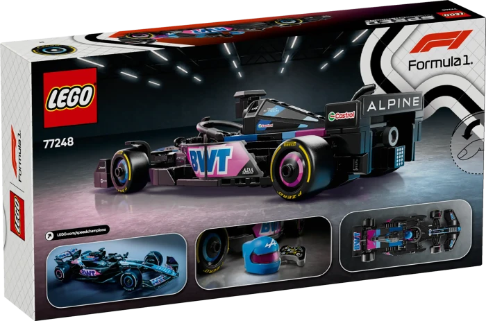 LEGO Speed Champions - BWT Alpine F1 Team A524 Rennauto