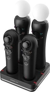 Speedlink PlayStation Move Bay 4-Port Ladestation schwarz (PS3)