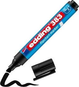 edding 383 Flipchartmarker schwarz