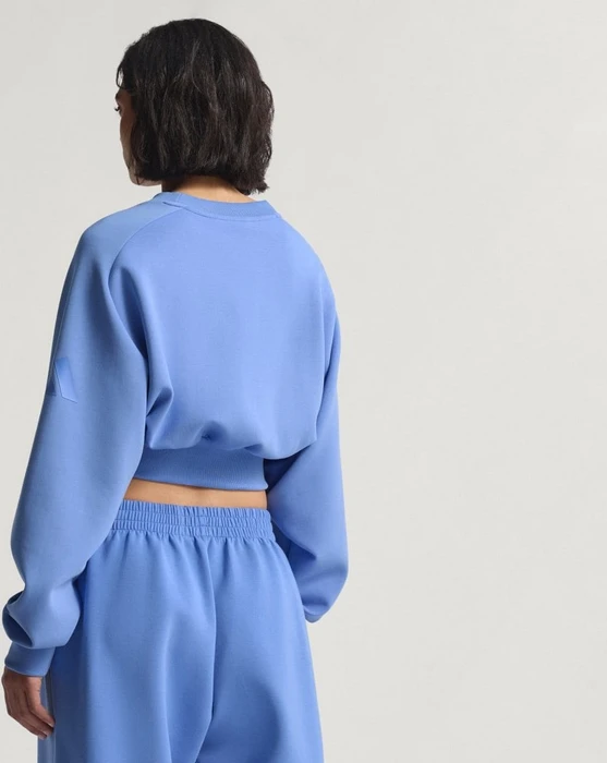 adidas Weiches Lux Loose Sweatshirt blue fusion (Damen)