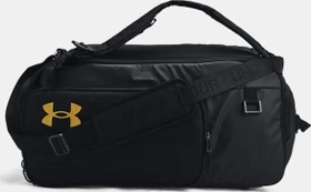 Under Armour Contain Duo Medium Seesack Sporttasche black/metallic gold