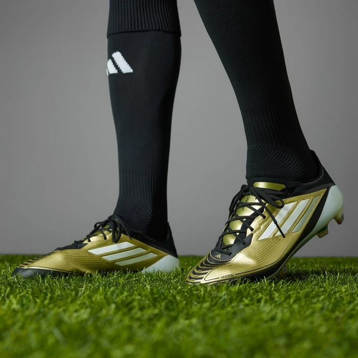 adidas F50 Elite Messi FG gold metallic/cloud white/core black