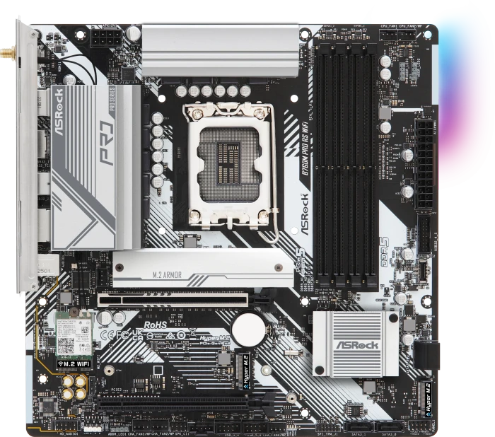 ASRock B760M Pro RS WiFi (Intel 1700)