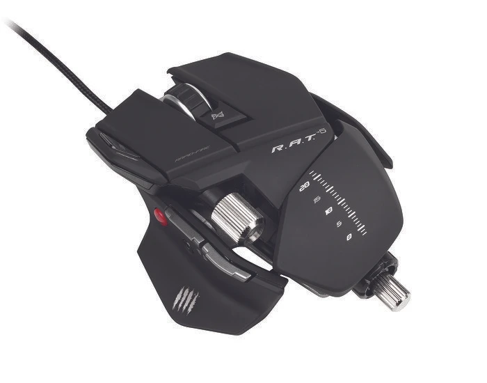 MadCatz Cyborg R.A.T. 5 Gaming Mouse schwarz matt, USB