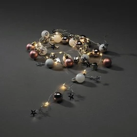 Konstsmide Dekolichterkette Kugeln LED 20x warmweiß