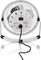 Nedis FNDK1WT10 USB Mini Tischventilator aus Metall 10cm weiß Vorschaubild