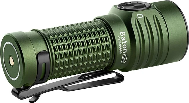 OLight Baton Turbo Taschenlampe od green