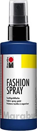 Marabu Fashion-Spray Textilfarbe, nachtblau, 100ml
