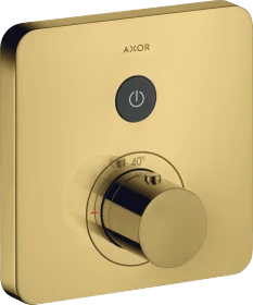 Hansgrohe ShowerSelect Thermostat Unterputz softsquare 1 Verbraucher polished gold optic