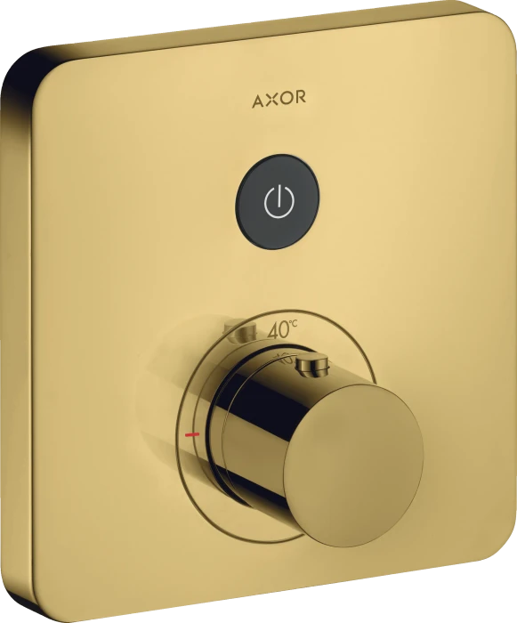Hansgrohe ShowerSelect Thermostat Unterputz softsquare 1 Verbraucher polished gold optic