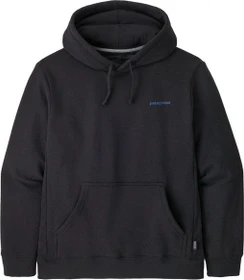 Patagonia Boardshort Logo Uprisal Hoodie ink black