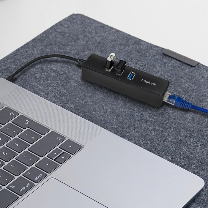 LogiLink UA0283, RJ-45, USB-C 3.0 [Stecker]