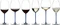 Riedel Fatto A Mano Champagner Weinglas dunkelblau Vorschaubild