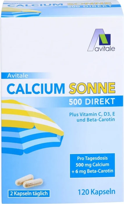 Calcium Sonne Direkt Sticks Kapseln, 120 Stück