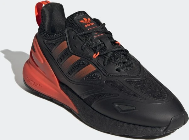 adidas ZX 2K Boost 2.0 core black/solar red (Herren)