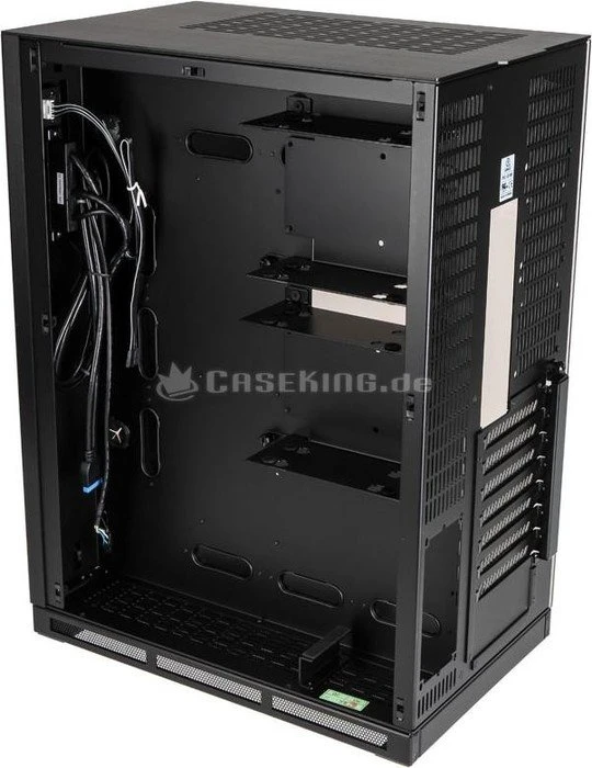 Lian Li PC-O10, schwarz, Glasfenster