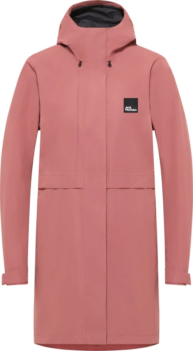 Jack Wolfskin Terraview 2L Funktionsmantel mineral red (Damen)