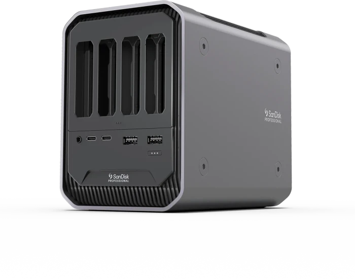 SanDisk Professional PRO-Reader DOCK 4 Cardreader, Thunderbolt 3 [Buchse]