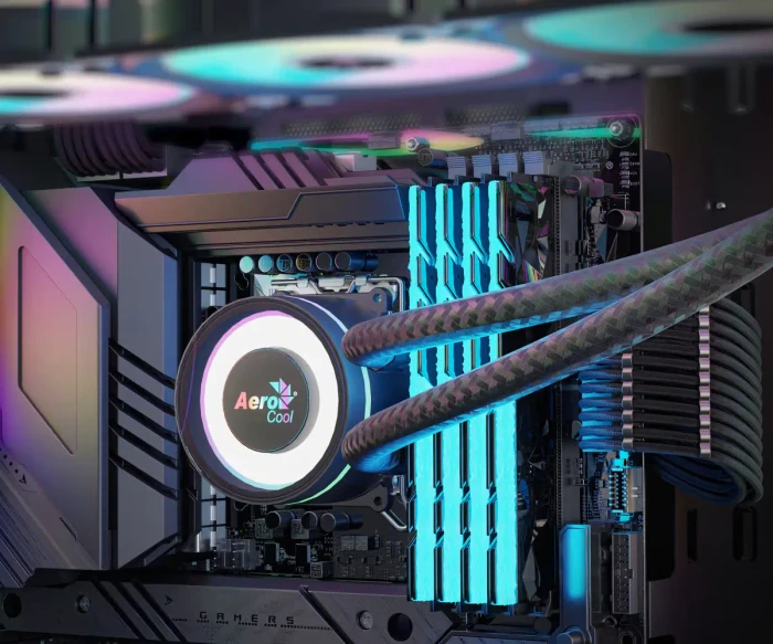 AeroCool P500C Evo Black, Glasfenster