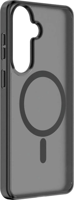 Cellularline Frosty Mag für Samsung Galaxy S26+ transparent/schwarz