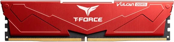 TeamGroup T-Force VULCAN rot UDIMM 32GB Kit, DDR5-6000, CL30-36-36-76, X8