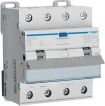 Hager Fehlerstrom-Leitungsschutzschalter 4P 10kA B-40A 300mA Typ A