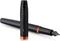 Parker IM Vibrant Rings all-black/flame schwarz, rechte Hand, mittel, Geschenkbox Vorschaubild