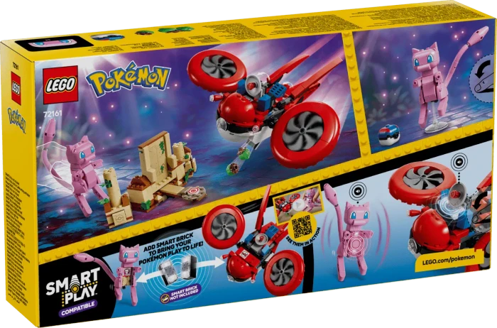 LEGO Pokémon SMART Play - Drohnensuche nach einem Mysteriösen Mew
